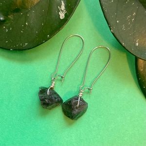 Smokey Quartz dangles, earrings for plugs, drop earring, crystal earring, gauges